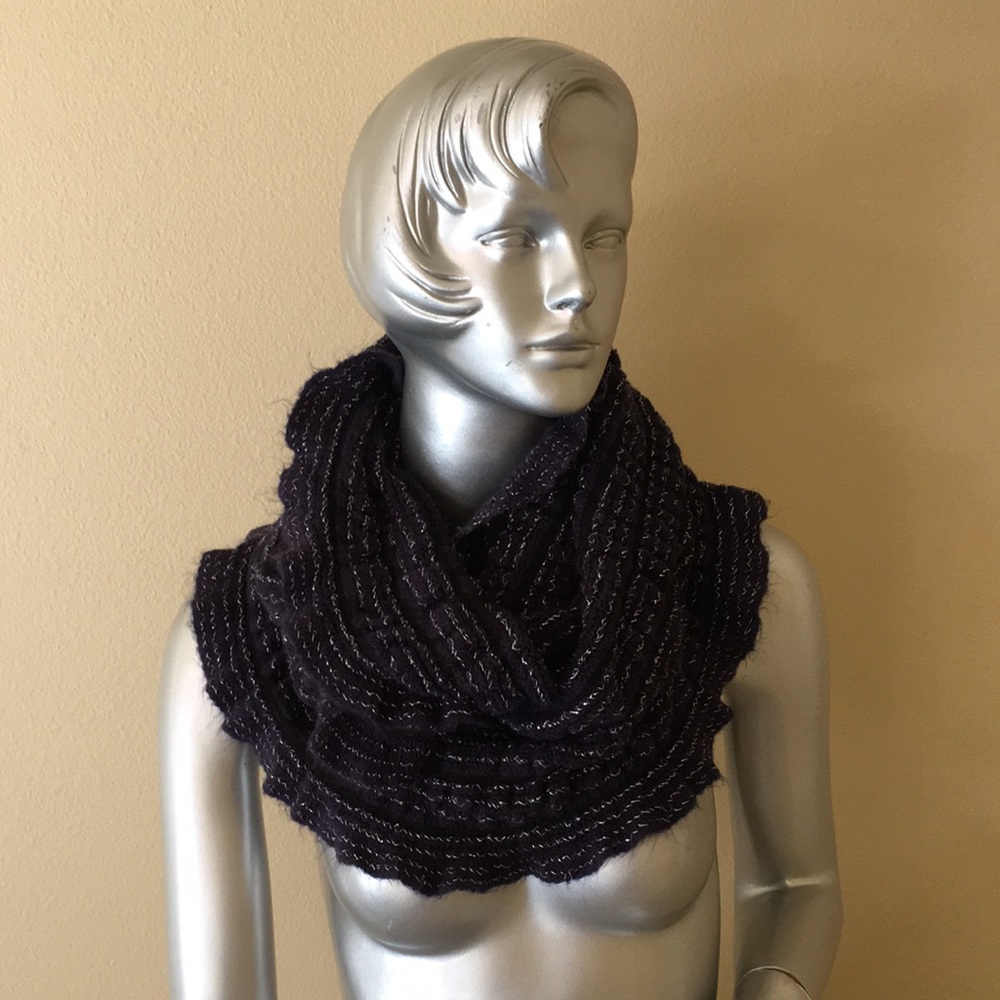 Nine West Ruffled Infinity Scarf - Picture 2 of 8